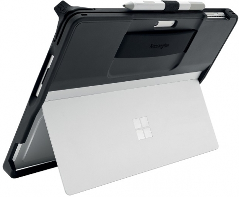 Husa de protectie Kensington EQ BlackBelt, plastic partial reciclat, pentru Surface Pro 9,10 si 13, negru